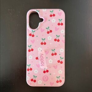 Loopy Case x Krista Horton Cherry Pattern Phone Case - iPhone 16 Plus